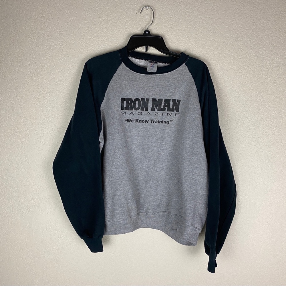 Bodybuilding Iron Man Magazine Vintage Size Large